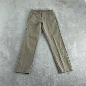 BYLT Mens Premium Basics Khaki Pants Size 31 Viscose & Nylon Blend 5081